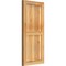 Ekena Millwork Framed Board-n-Batten Shutters, Rough Sawn Western Red Cedar, 16 1/8W x 34H, PR RBF06S16X034RWR - alternate 5